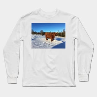 Scottish Highland Cattle Cow 2274 Long Sleeve T-Shirt